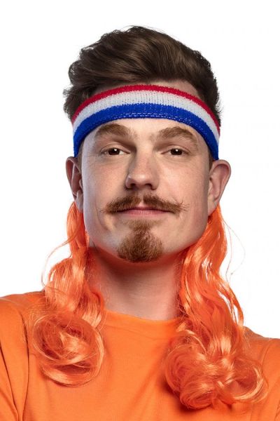 Stirnband Niederlande Matt Orange