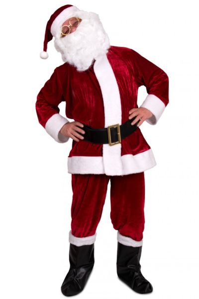 Ein luxuriöses klassisches Weihnachtsmann-Kostüm