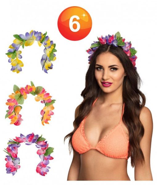 Buntes Blumen-Diadem