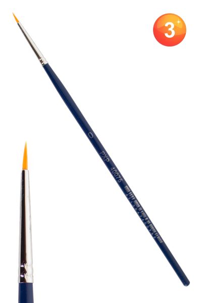 3 PXP Lippen- und Eyeliner Schminkpinsel