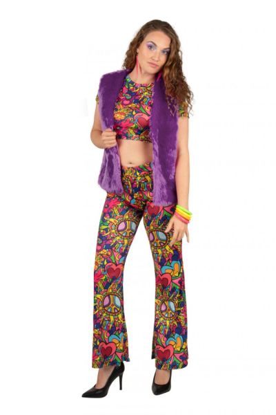 Hippie Bodywarmer violett