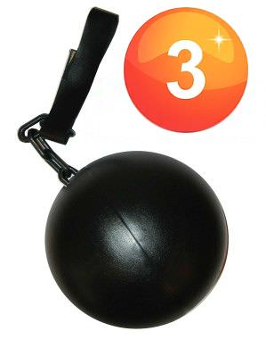 Gaunerkugel mit Kette