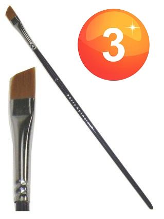 PXP Schräger Augenbrauen Schminkpinsel 8 mm