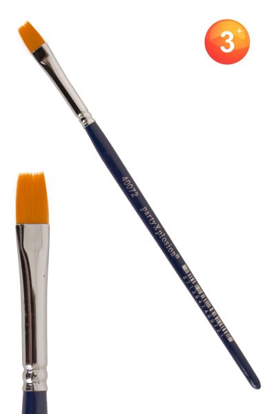 Schminkpinsel flach PXP 7 mm