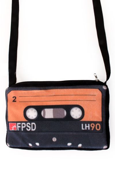 Handtasche 80er Jahre Kassette