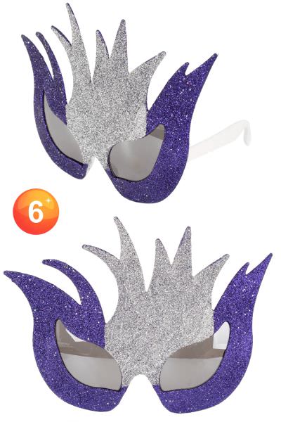 Brasilianische Glitzerbrillen