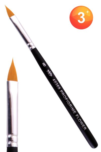 PXP schminkpinsel Blume synthetisch profigrime größe 8