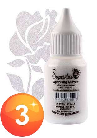 Superstar Sparkling Glitzer Indecent Pearl