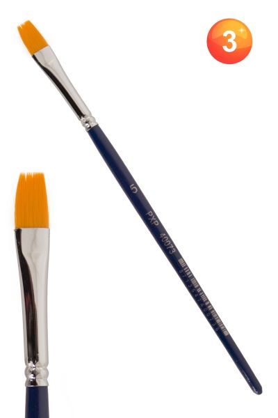 Schminke Pinsel flach Nr. 5 Größe 8 mm breit