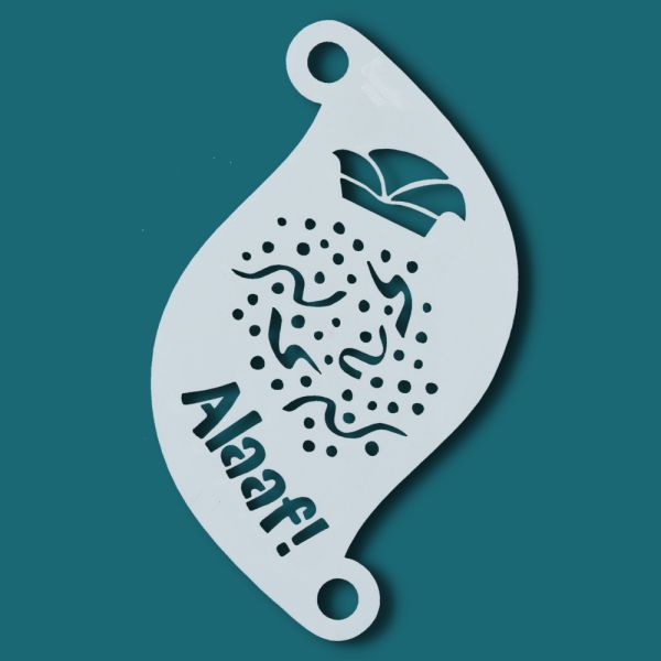Gesichtsbemalungsschablone ALAAF ! 77087