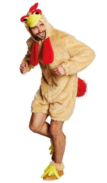 Lustiger Hahn Kapuzenoverall