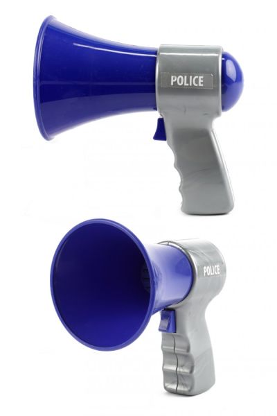 Polizei-Megaphon - Spielzeug-Megaphon