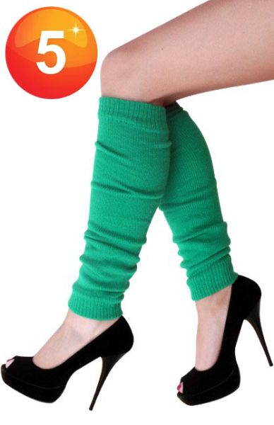 Grüne Beinlinge grün