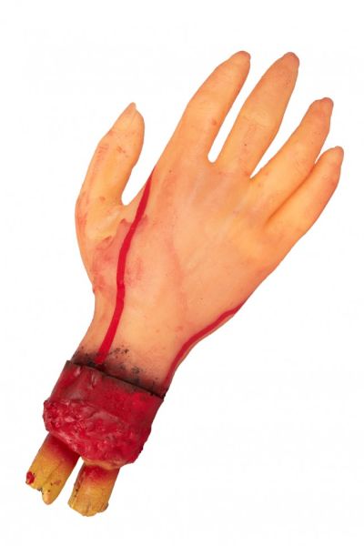 Halloween Horror Fake abgetrennte Hand