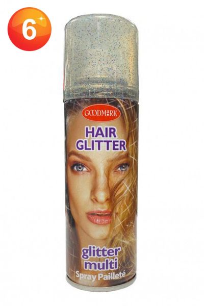 Haarspray Glitzer multicolour 125 ml