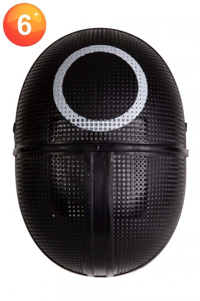 Squid game mask - squid game - rund