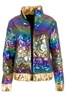 Festival Holografisch Jacke Shiny Star
