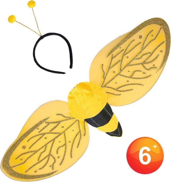 Bienen Flügel mit Diadem