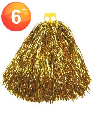 Pom Poms Gold Cheerball Kürbisse