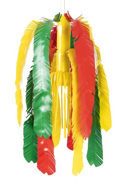 Fasching Fontäne rot-gelb-grün