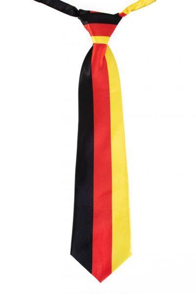 Krawatte mit deutscher Flagge
