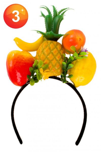 Diadem Hawaii tropische Frucht Sommer Karneval