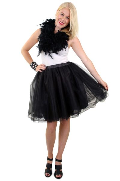 Petticoat Tutu Rock schwarz