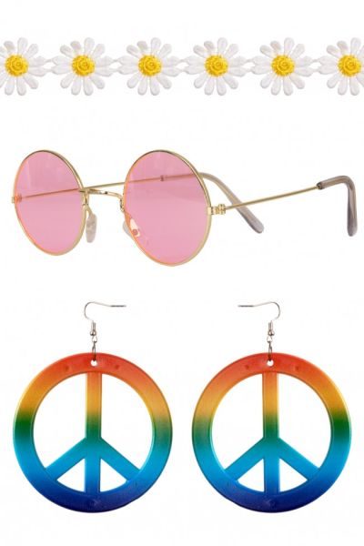 Hippie-Accessoires-Set