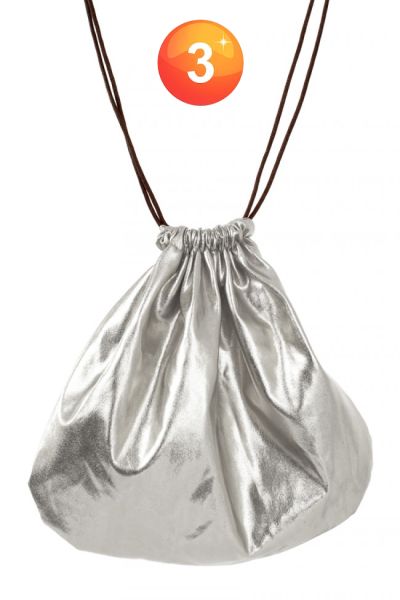 Metallic bag party bag small disco handbag silver