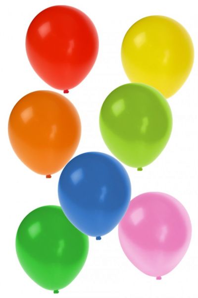 Luftballons sortierte Farben 100 Stück Nr.10