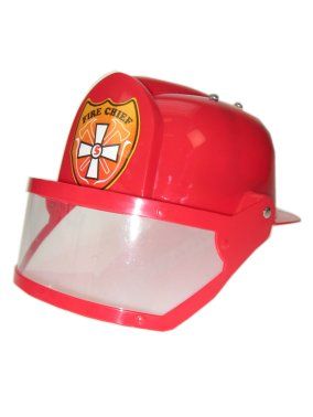 Feuerwehr Helm rot mit Visier