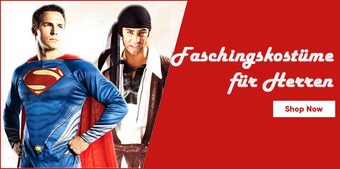 Faschingskostüme Männer, Herren für Karneval 2024