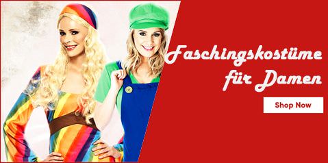 Faschingskostüme Damen, Frauen Karneval 2024